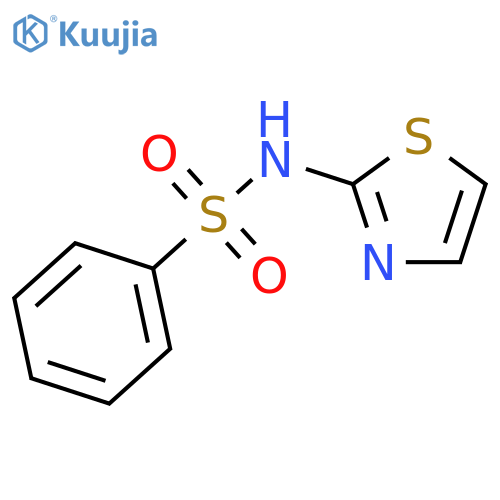 N-(1,3-thiazol-2-yl)benzenesulfonamide structure