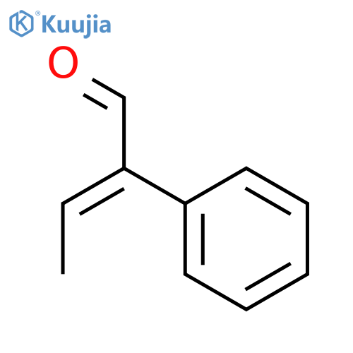 2-phenyl-2-butenal structure