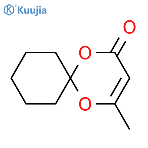 1,5-Dioxaspiro[5.5]undec-3-en-2-one, 4-methyl- structure