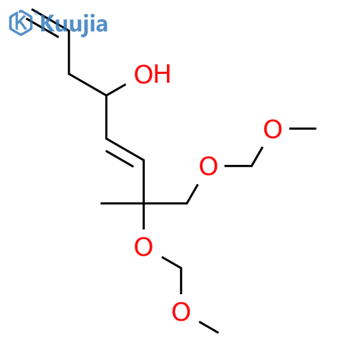 1,5-Octadien-4-ol, 7,8-bis(methoxymethoxy)-7-methyl- structure