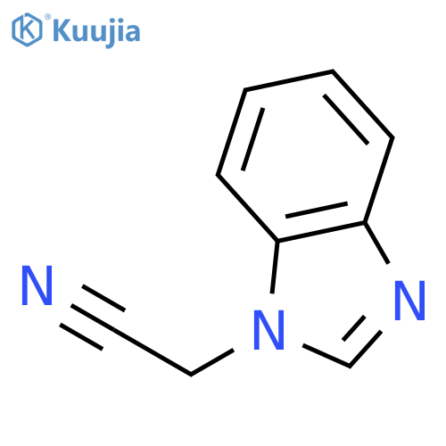 2-(1H-1,3-benzodiazol-1-yl)acetonitrile structure
