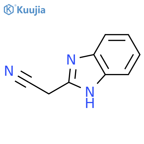 2-(1H-benzimidazol-2-yl)acetonitrile structure