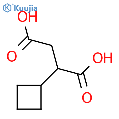2-cyclobutylbutanedioic acid structure