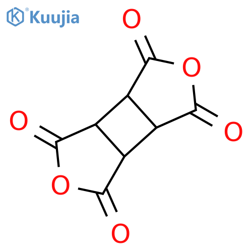 1,2,3,4-cyclobutanetetracarboxylic dianhydride structure