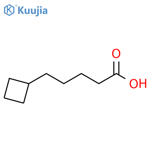Cyclobutanepentanoic acid structure