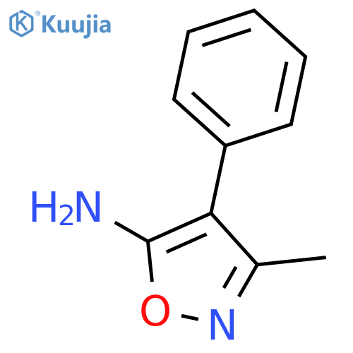 3-Methyl-4-phenylisoxazol-5-amine structure