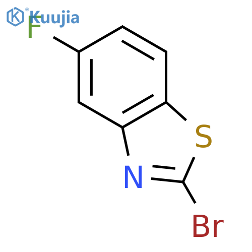 2-bromo-5-fluoro-1,3-benzothiazole structure
