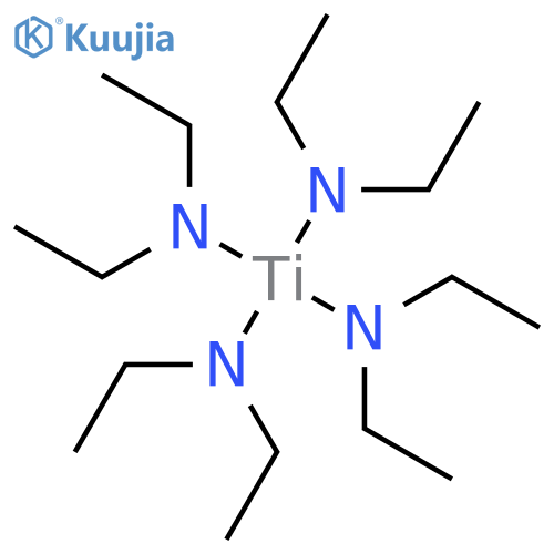 Tetrakis(diethylamino)titanium structure
