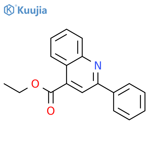 ethyl 2-phenylquinoline-4-carboxylate structure
