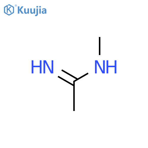 Ethanimidamide, N-methyl- structure