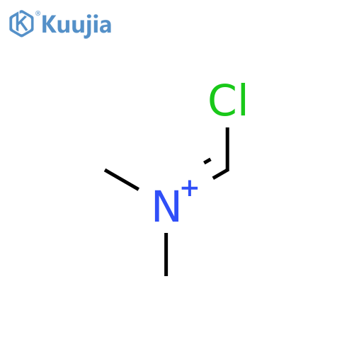 N-(Chloromethylidene)-N-methylmethanaminium structure
