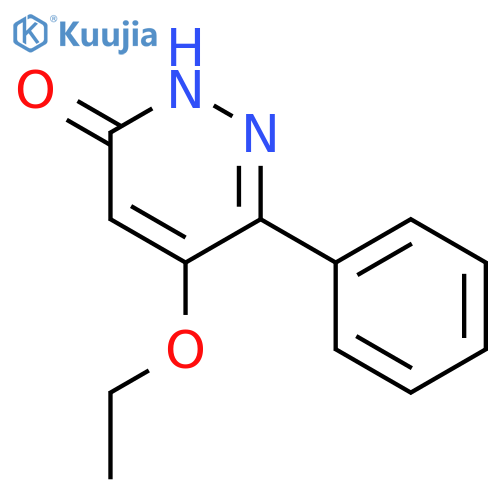 3(2H)-Pyridazinone,5-ethoxy-6-phenyl- structure