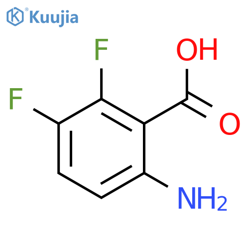 6-Amino-2,3-difluorobenzoic acid structure