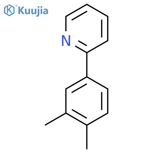 2-(3,4-Dimethylphenyl)pyridine structure