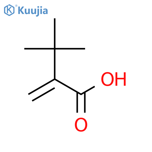 3,3-dimethyl-2-methylidenebutanoic acid structure