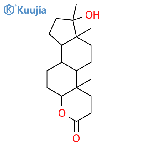1h-benz[e]indene-6-propionic Acid, Dodecahydro-3,7-dihydroxy-3,3a,6-trimethyl-, .δ.-lactone structure