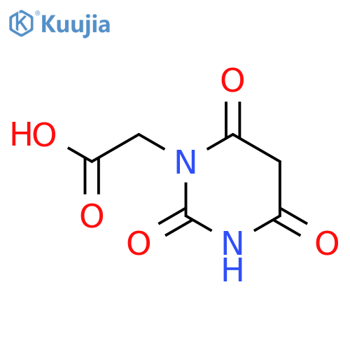 1(2H)-Pyrimidineacetic acid, tetrahydro-2,4,6-trioxo- structure