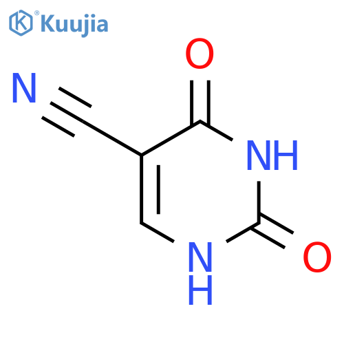 2,4-dioxo-1,2,3,4-tetrahydropyrimidine-5-carbonitrile structure