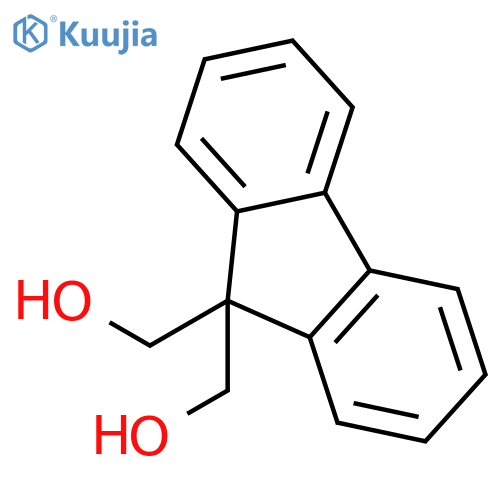 9H-Fluorene-9,9-dimethanol structure