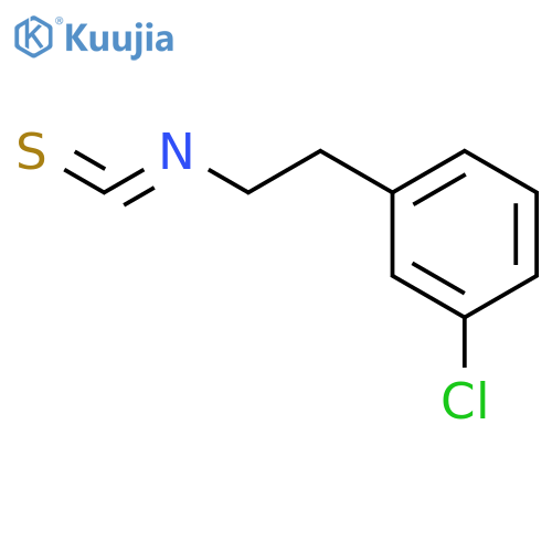 BENZENE, 1-CHLORO-3-(2-ISOTHIOCYANATOETHYL)- structure
