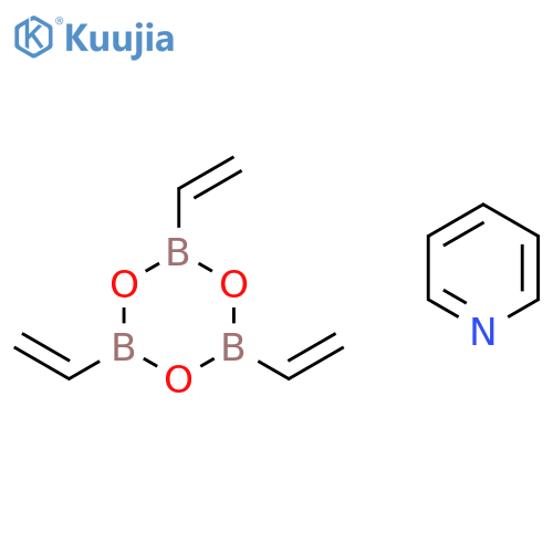 Boroxin, triethenyl-, compd. with pyridine (1:1) structure
