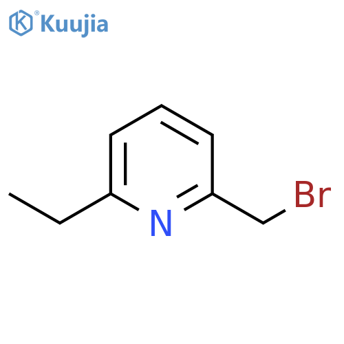 2-(bromomethyl)-6-ethyl-pyridine structure