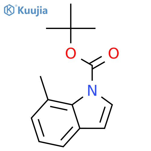tert-Butyl 7-methyl-1H-indole-1-carboxylate structure