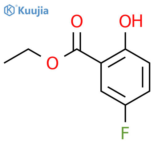 Ethyl 5-Fluoro-2-hydroxybenzoate structure