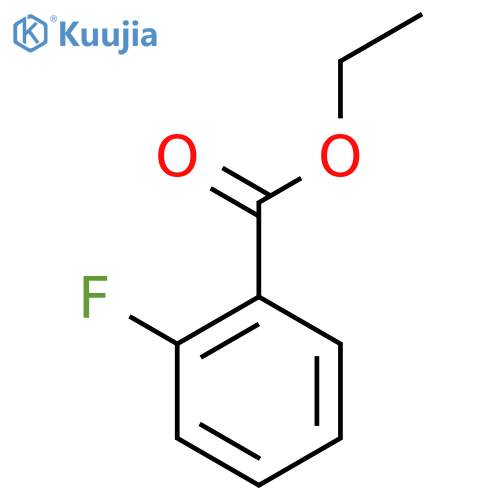 Ethyl 2-fluorobenzoate structure