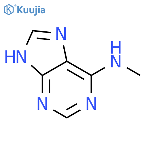 6-(Methylamino)purine structure