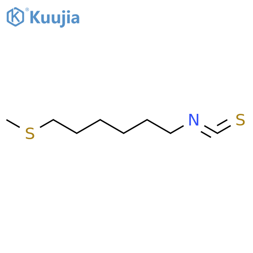 1-Isothiocyanato-6-(methylsulfenyl)-hexane structure