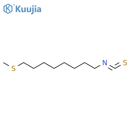1-Isothiocyanato-8-(methylsulfenyl)-octane structure