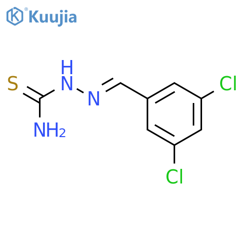 HYDRAZINECARBOTHIOAMIDE, 2-[(3,5-DICHLOROPHENYL)METHYLENE]- structure