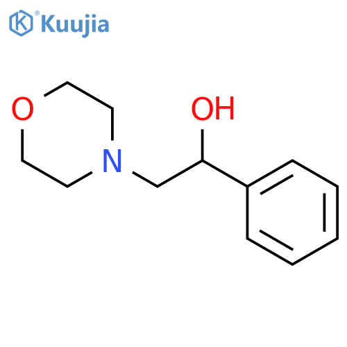 2-Morpholin-4-yl-1-phenylethanol structure