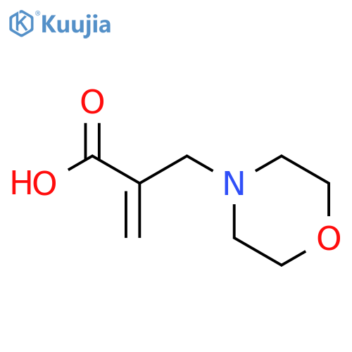 2-[(morpholin-4-yl)methyl]prop-2-enoic acid structure