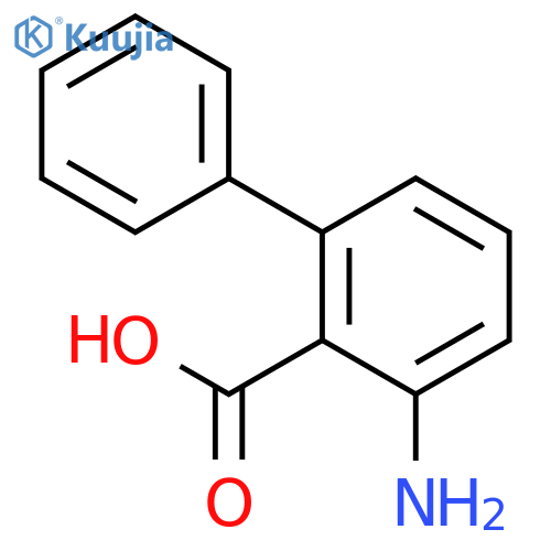 3-Aminobiphenyl-2-carboxylic acid structure
