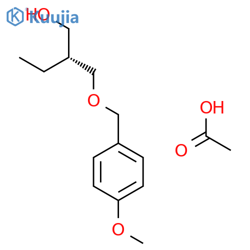 1-BUTANOL, 2-[[(4-METHOXYPHENYL)METHOXY]METHYL]-, ACETATE, (2R)- structure