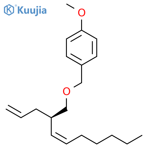 Benzene, 1-methoxy-4-[[[(2R,3Z)-2-(2-propenyl)-3-nonenyl]oxy]methyl]- structure