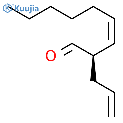 3-Nonenal, 2-(2-propenyl)-, (2R,3Z)- structure
