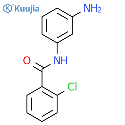 N-(3-Aminophenyl)-2-chlorobenzamide structure