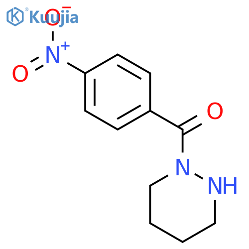 PYRIDAZINE, HEXAHYDRO-1-(4-NITROBENZOYL)- structure
