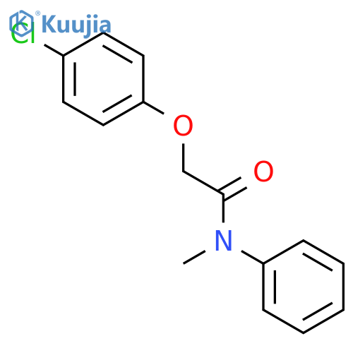 Acetamide, 2-(4-chlorophenoxy)-N-methyl-N-phenyl- structure