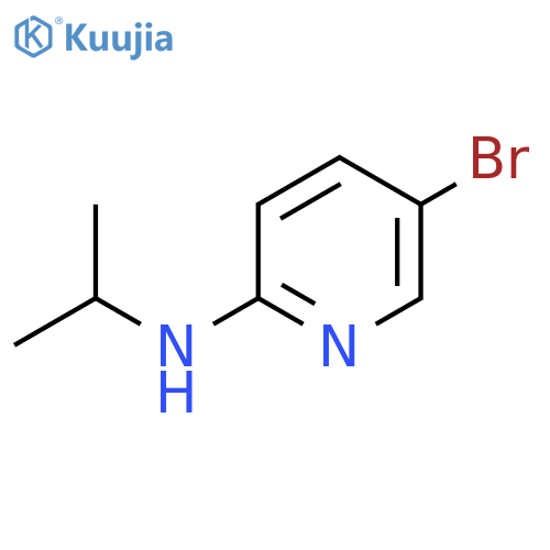 5-Bromo-N-(1-methylethyl)-2-pyridinamine structure