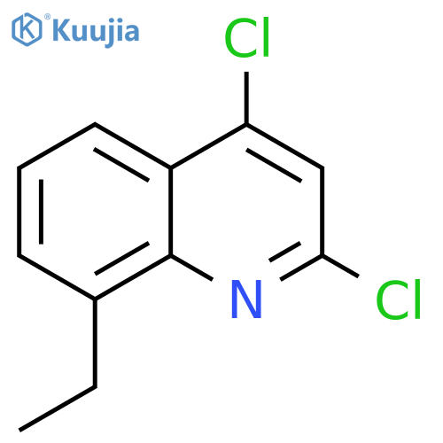 Quinoline, 2,4-dichloro-8-ethyl- structure