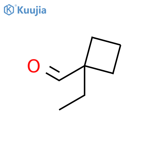 1-ethylcyclobutane-1-carbaldehyde structure