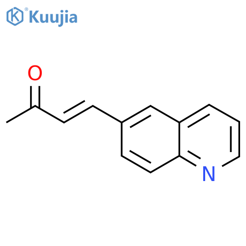 4-(quinolin-6-yl)but-3-en-2-one structure
