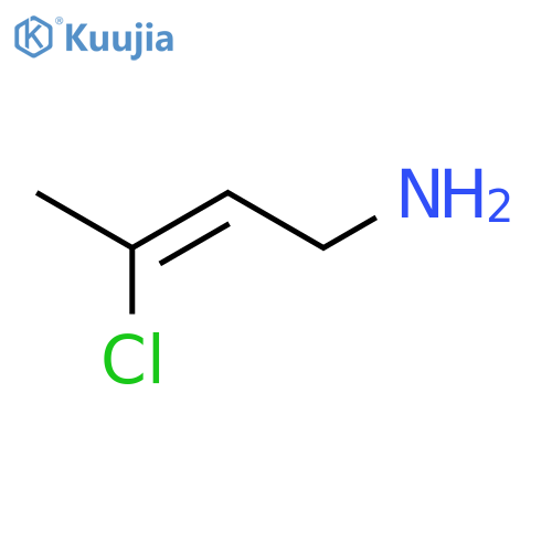 2-Buten-1-amine, 3-chloro- structure
