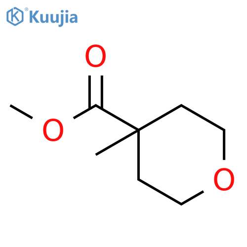 methyl 4-methyloxane-4-carboxylate structure