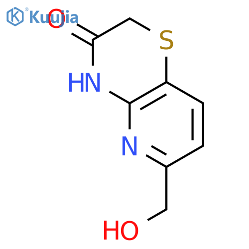 6-(Hydroxymethyl)-2H-pyrido[3,2-b][1,4]thiazin-3(4H)-one structure