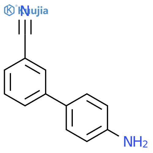 4'-Aminobiphenyl-3-carbonitrile structure